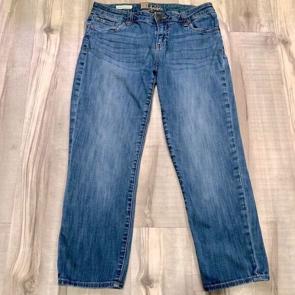 Kut From the Kloth Boyfriend Skinny Bardot Jeans size 4 - Picture 1 of 13